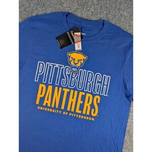 Pittsburgh Panthers Captivating T Shirt Mens Medium Blue University of Pittsburg